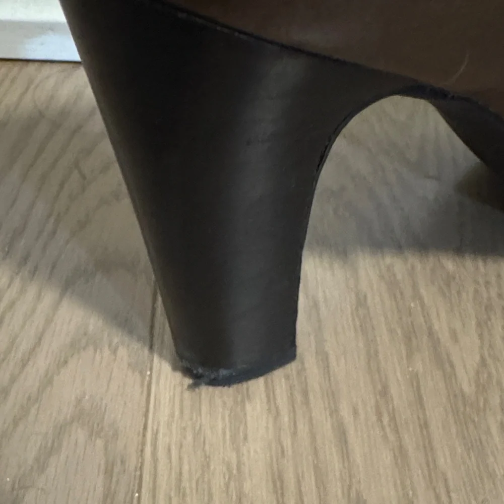 Dark Brown Women's GEOX Ankle Boots size 37 - Picture 10 of 13